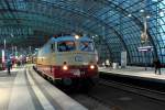 Die E 10 1309 wurde im DB Fahrzeuginstandhaltung GmbH Werk Dessau aufgearbeitet.