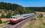 112 268 mit dem DLr 56717 (Stuttgart Hbf - Gablingen) bei Urspring 18.8.25