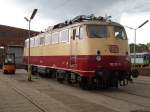 Ebenfalls zu Besuch in Osnabrck whrend der 175-Jahr-Feier am 18.09.2010: Die 113 311 des DB Museums Koblenz. Im jahr 1963 wurde die Maschine von Krauss-Maffei mit der Nummer 19028 hergestellt.