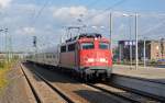 113 268 zog am 09.10.12 den PbZ 2467 Berlin - Leipzig durch Bitterfeld Richtung Delitzsch.