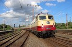 E10 1309 bei der Einfahrt in den Essener Hbf am 3.7.16