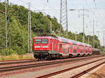 112 113 mit dem RE 5 nach Rostock am 21.