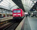 BR114 mit einem RE Richtung Nauen