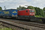Endlich hätte ich mal die Chance gehabt eine 114 am RB 75 nach Aschaffenburg zu fotografieren, aber wie es immer so ist, kommt so ein Gegenzug und fährt ihn mir zu.