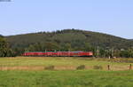 114 036 mit dem RE 15597 (Bebra-Frankfurt(Main)Hbf) bei Wirtheim 18.7.21