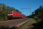 DB Regio 114 018-5 mit der RB51 in Hanau am 24.10.21
