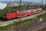 114 035-9 am RE 5  zwischen S-Bad Cannstatt und S-Untertürkheim 17.04.2020