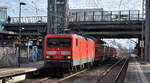 DB Regio AG - Region Nordost, Fahrzeugnutzer: Regionalbereich Berlin/Brandenburg, Potsdam mit ihrer  114 017  (NVR:  91 80 6114 017-7 D-DB ) fährt zur Bereitstellung als RE3 nach Angermünde