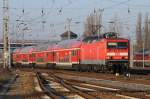 114 006 mit RE 3 am 28.01.2011 in Angerm�nde