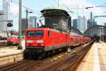 Frankfurt Hbf : 114 010 am 11/07/2013
