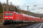 114 007 als RE 4155 von Kassel HBF nach Frankfurt(M) HBF.