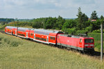 114 024-3 mit RE 17686 von Leipzig Hbf nach Magdeburg Hbf, am 19.06.2016 in Zschortau.
