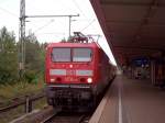 114 101 steht in Braunschweig Hbf (14.8.2007) (�berarbeitet)