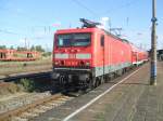 114 101-9 als S-Bahn von Sch�nebeck-Salzelmen nach Zielitz �ber Magdeburg Hbf im MD-Eichenweiler am 05.08.08