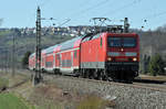 12.03.2017 Streckenabschnitt Uhingen 114 006-0