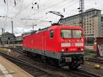 DB Regio 114 007 mit frischer HU am 29.12.17 in Frankfurt am Main Hbf 