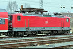 114 005-2 von DB Regio Nordost ist im Bahnhof Elsterwerda abgestellt.
Aufgenommen von Bahnsteig 2/3.
[8.12.2019 | 9:49 Uhr]