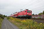 DB Regio 114 038 am 30.08.20 in Rodenbach (Main Kinzig Kreis)