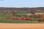 114 018 mit der RB 15275 (Limburg(Lahn)-Frankfurt(Main)Hbf) bei Würges 29.3.21