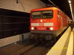 Die dienstlteste 114.114 002 am 13.09.2008 mit dem RE 38353 Stralsund-Elsterwerda in Berlin Hbf(tief).