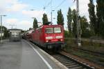 DB 114 030-0 am 28.9.2008 in Bernau