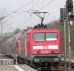114036 am 14.4.2005 unterwegs mit dem RE1 nach Brandenburg (Havel).
