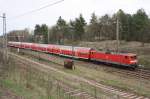 114 004 mit dem RE3 in Richtung Berlin, Eberswalde 15.04.2010