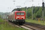 114 023-5 mit dem RE3 nach Schwedt am 14.05.2010 in Chorin