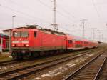 Am 24.12.2012 fuhr 114 027 auf der RE 20 Uelzen->Salzwedel->Stendal->Magdeburg->Halle (Saale.