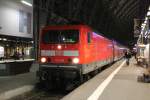 114 030 mit Regio in frankfurt (Main) Hbf. (01.03.2013)