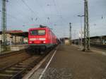 Am 19.10.2013 kam die 114 004 mit der RB 29 aus Salzwedel nach Stendal und wieder nach Salzwedel.