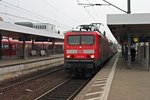 Am 21.03.2015 stand die Frankfurter 114 016 mit einer RB 50 (Wächtersbach - Frankfurt (Main) Hbf) in ihrem vorletzten Zwischenhalt in Frankfurt (Main) Süd.