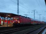 Am 04.01.2013 fuhr 114 027 auf der RE 20 Uelzen->Salzwedel->Stendal->Magdeburg->Halle(Saale).