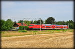 112 139 mit dem RE 17687 von Magdeburg Hbf nach Leipzig Hbf, in Zschortau am 21.07.2016.