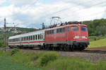 20.05.2017 Streckenabschnitt Uhingen 115 293-3, als PbZ nach Ulm unterwegs
