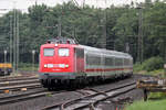 115 198-4 durchfährt mit einem Pbz Duisburg-Entenfang 18.8.2017