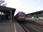 115 178 durchfhrt Bonn-Beul am 12.08.2007 mit einem AutoZug in Richtung Sden.