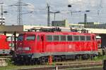 115 350-1 in Basel bad Bf - Bahnsteigaufnahme vom 10.08.2013