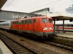14.08.2009, Muenchen Hbf., BR 115-278