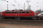 115 261 steht am 07.02.10 in Mannheim Hbf.