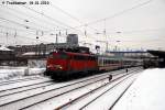 nochmal der Lz vom IC 141 mit 115 350 an der Warschauer Str. nach Rummelsburg