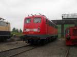115 152-1 im Bw Kln-Nippes.175 Jahre Deutsche Eisenbahn in Kln am 15.8.10.
