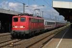 115 205 am 04.09.10 mit IC nach Bonn in Hamm.