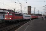 155 383-2 mit einem PbZ in Dsseldorf Hbf am 22.09.2010