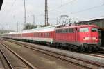 Die 115 459-0 zieht den AZ 13373 von Dortmund durch Oberhausen HBF zur Bereitstellung nach Dsseldorf am 04.09.2011