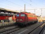 DB AutoZug 115 448-3 (91 80 6115 448-3 D-DB) abgestellt in Erfurt Hbf; 02.11.2011