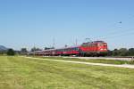 115 346 mit DZ 13984 (Ulm – Salzburg) am 16.06.2012 bei bersee.