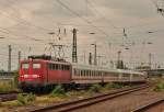 115 114-1 mit PbZ 2471 in Neuss Hbf am 12.07.13.