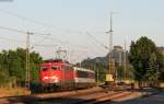 115 350-1 mit dem IC 180 (Zürich HB-Stuttgart Hbf) bei Welschingen 30.6.15