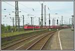 115 323 fhrt am 13.04.2007 mit einem PbZ von Mnster (Westf) Richtung Hamm (Westf) Rangierbahnhof.